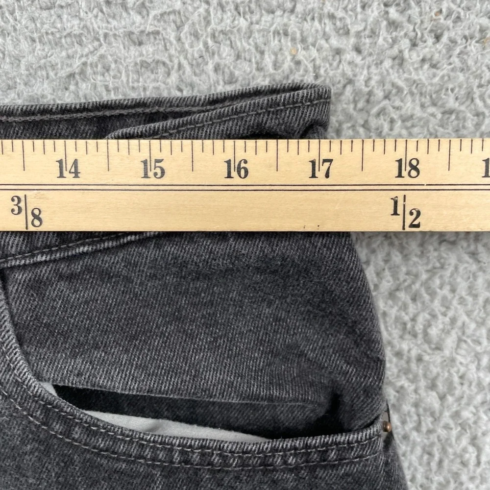 Levi's 550 Jeans Mens 36x32 Black Relaxed Fit Tapered Leg Made in USA Vintage